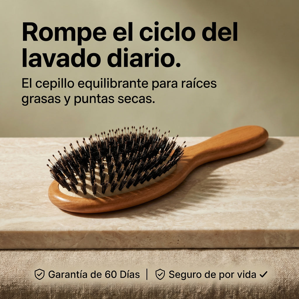 Cepillo Equilibrante de Raíces y Puntas